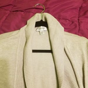 Biege Cinched Sleeve Cardigan (22/24)